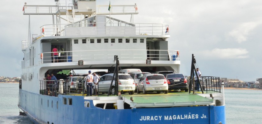 Sistema ferry-boat tem fluxo de embarque tranquilo neste domingo