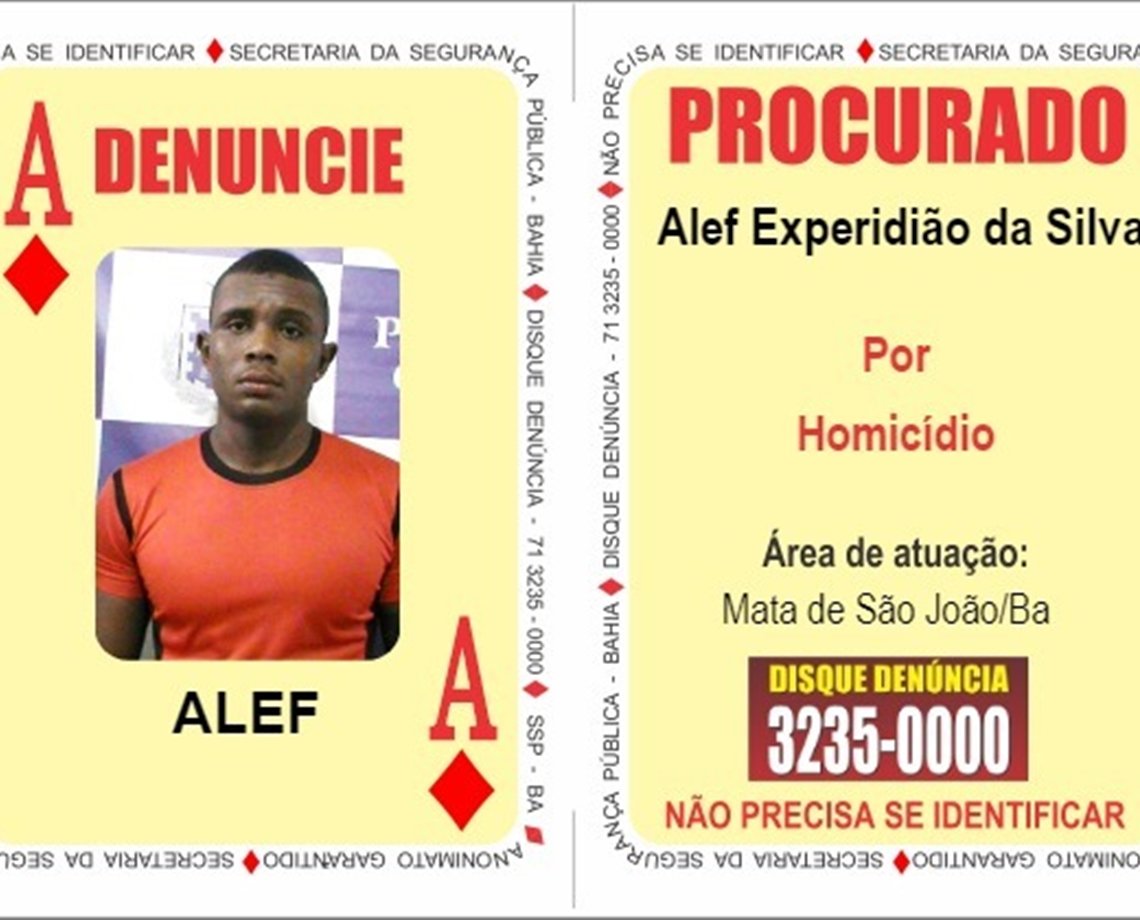 Preso homem apontado como chefe do tráfico na Região Metropolitana de Salvador; Alef integrava Baralho do Crime