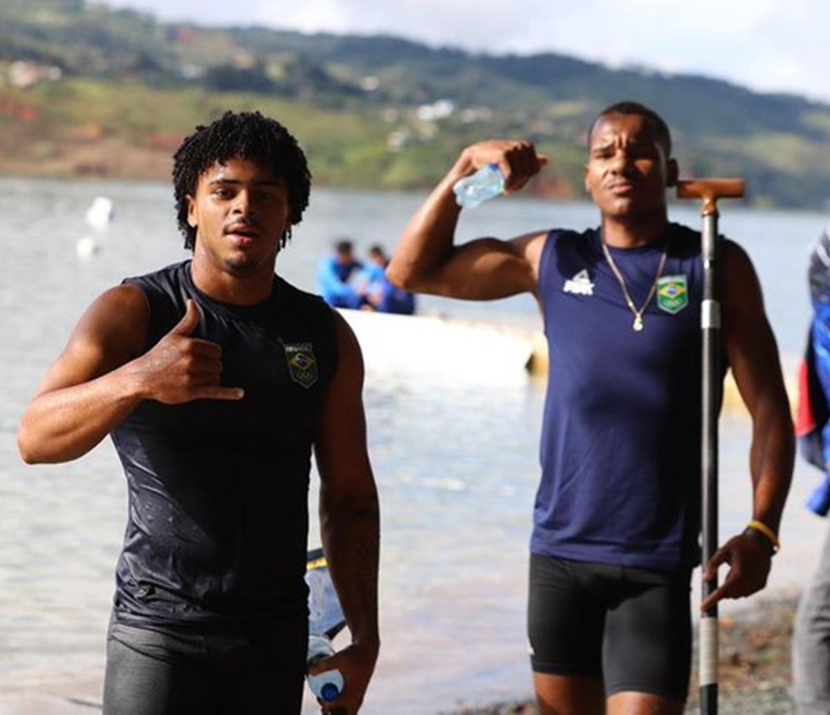 Dupla ganha ouro e garante segunda medalha baiana na canoagem no Pan-Americano Júnior de Cali