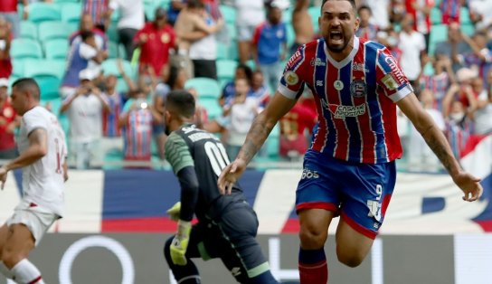 UFA! Com dois gols de Gilberto, Bahia vence Fluminense por 2 a 0 e deixa zona de rebaixamento da Série A