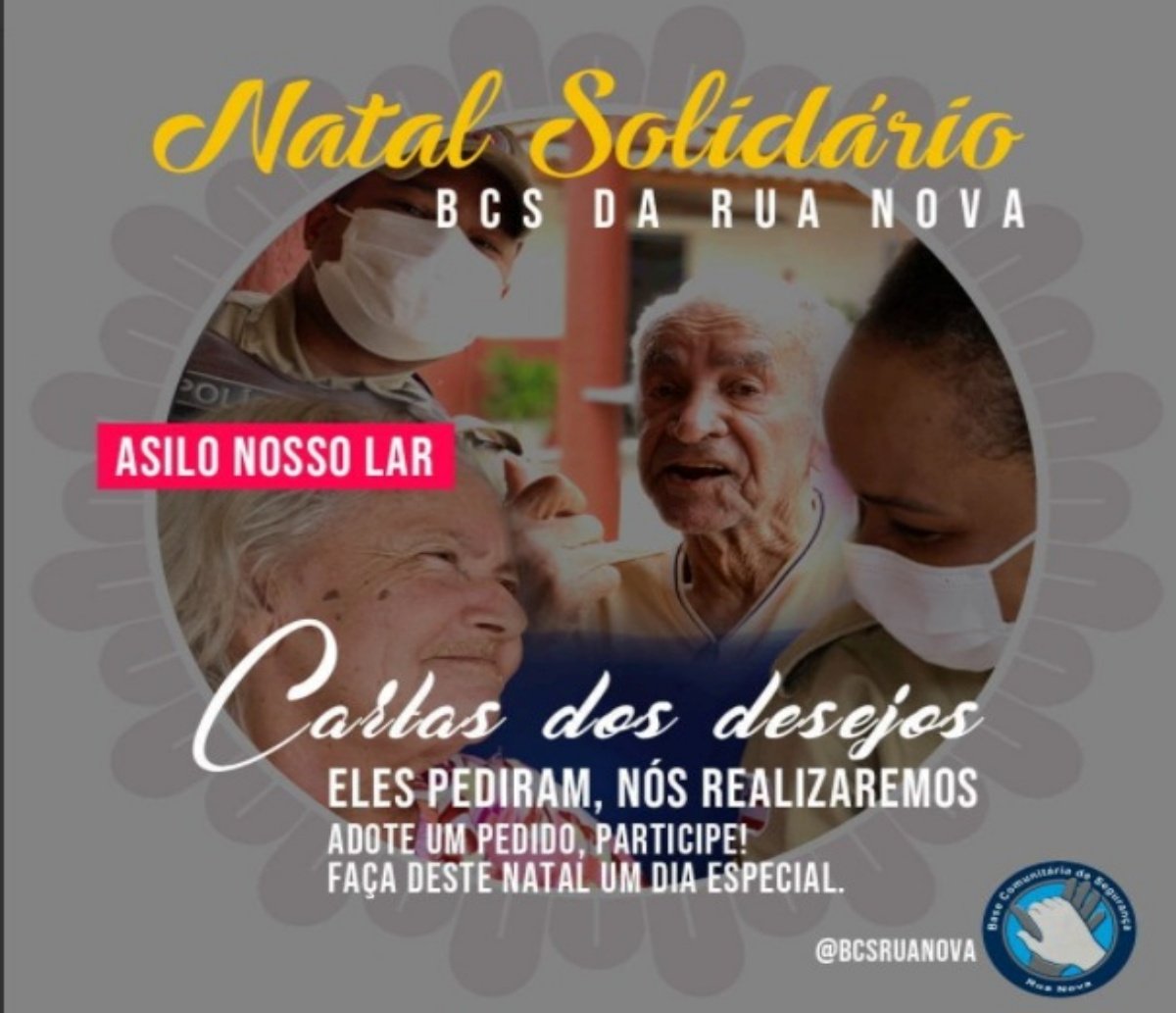 Campanha de Natal arrecada materiais de higiene para idosos em asilo de Feira de Santana; saiba como ajudar