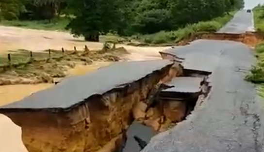 Inmet emite alerta de “grande perigo” para temporal em 99 cidade do Extremo Sul da Bahia e regiões próximas; veja lista