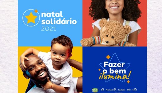 Campanha "Natal Solidário" chega em sua 8° edição com o tema "Fazer o Bem Ilumina"