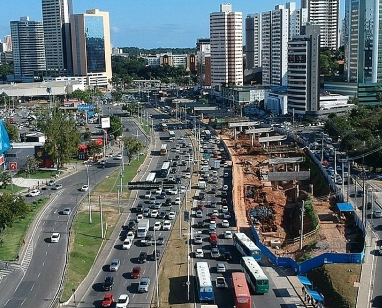 Novas obras do BRT de Salvador serão iniciadas compreendendo as regiões da Garibaldi, Vasco da Gama e Lucaia