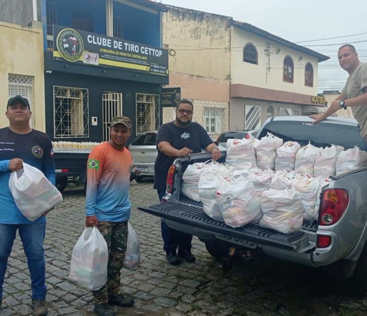 Clube de tiro em Itapetinga lança campanha solidária em prol das vítimas das chuvas 