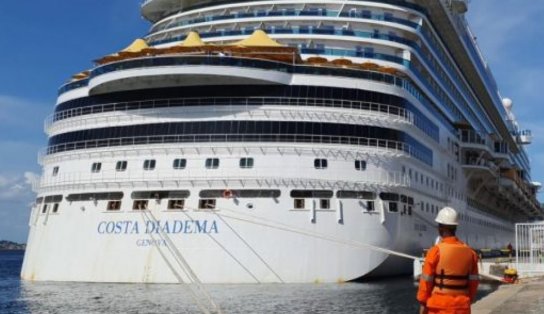 Costa Diadema: com Covid, 35 moradores de Salvador são autorizados a desembarcar de cruzeiro