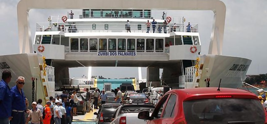 Sistema ferry-boat monta esquema especial no feriado de Corpus Christi