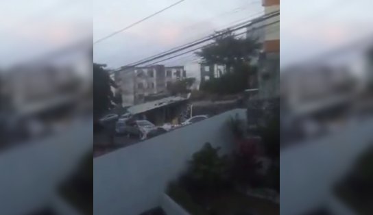 Megaoperação deixa dois PMs feridos e um suspeito morto em Salvador; vídeo mostra intenso tiroteio 