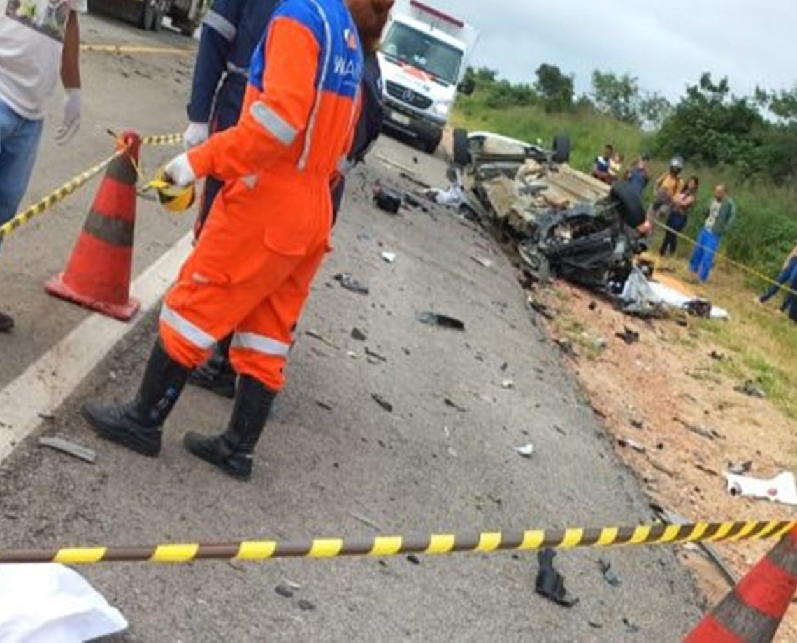 Tragédia: ex-vereadora e outras duas mulheres da mesma família morrem após acidente de carro na BR-116