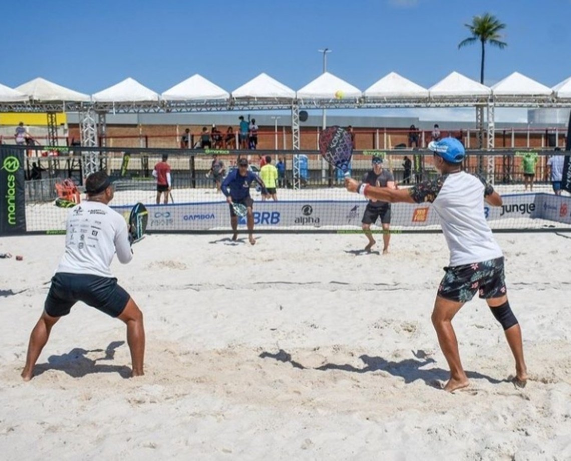 Em Salvador, primeira etapa do Circuito Baiano de Beach Tennis bate recorde de atletas; veja programação