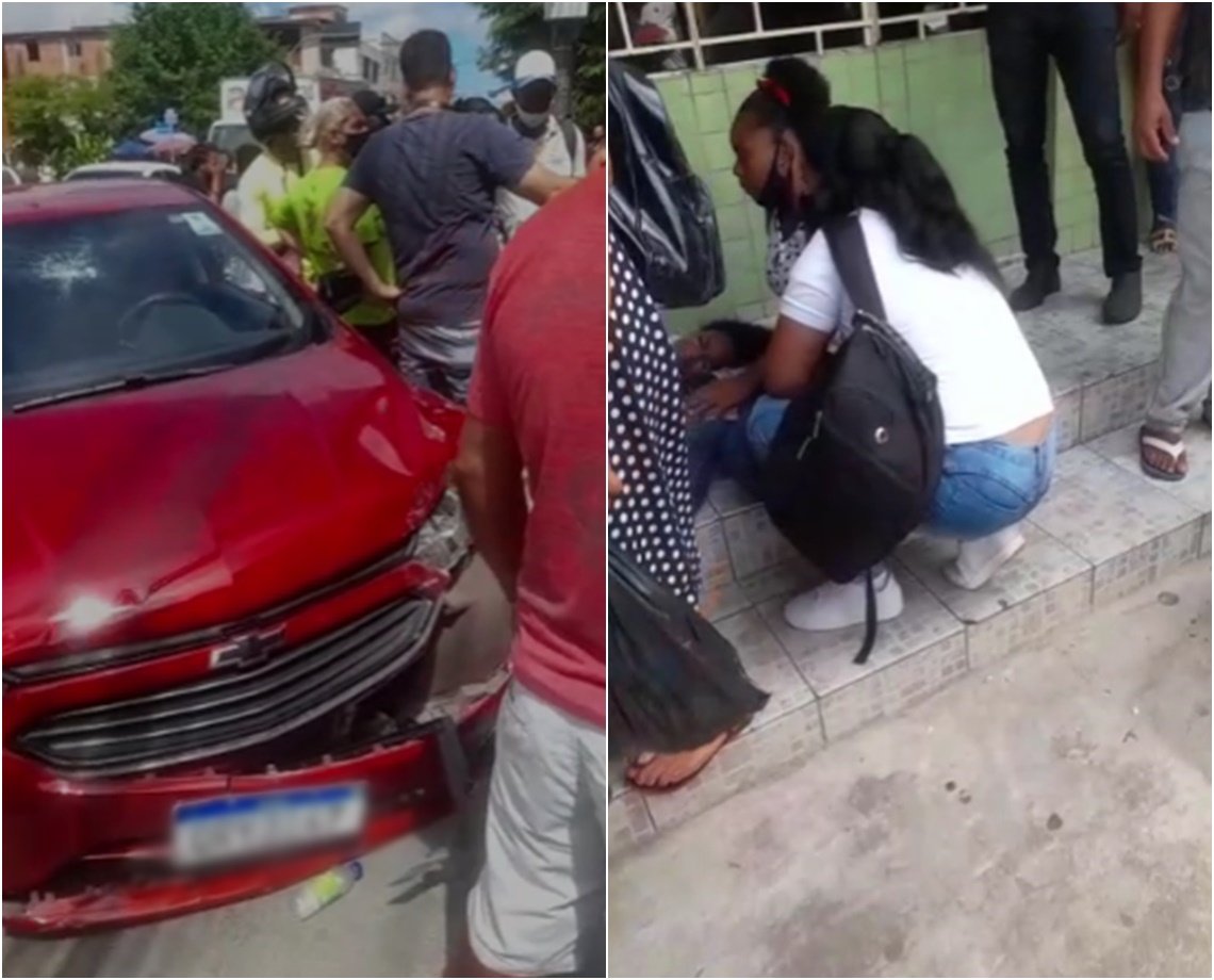 Motorista com sinais de embriaguez é detido após atropelar duas mulheres em Simões Filho; veja vídeo