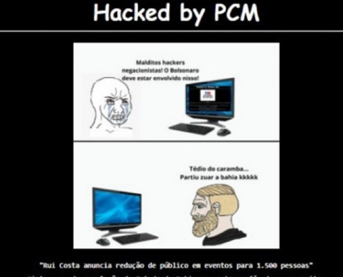 Em novo ataque, hackers invadem site da Secult e publicam mensagem contra Rui Costa: