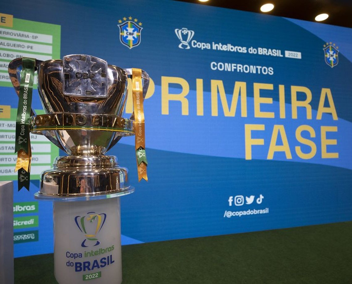 CBF divulga tabela detalhada da primeira fase da Copa do Brasil; veja aqui