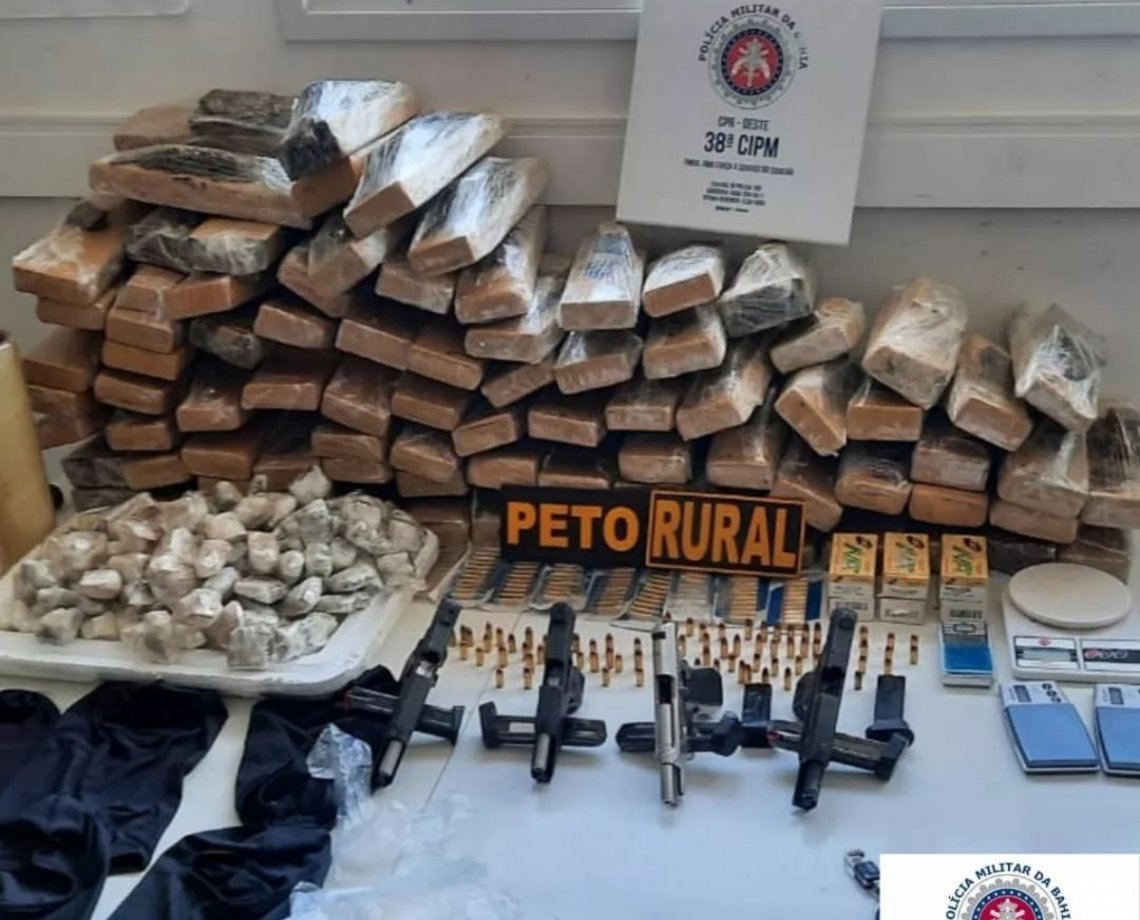 PETO na área deixa quatro suspeitos de tráfico mortos no Oeste da Bahia; grupo fazia parte de facção criminosa