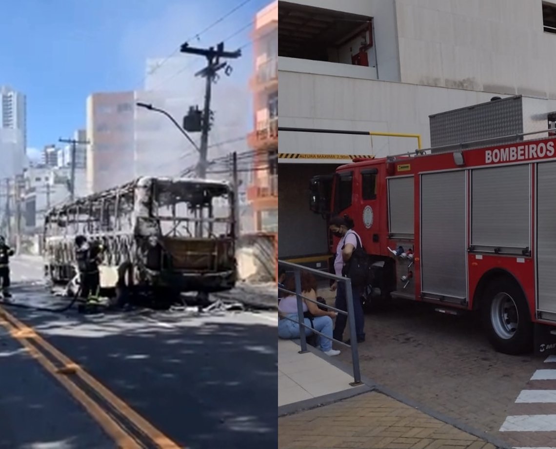 Salvador pega fogo e não é de calor: três incêndios são registrados na tarde desta quarta-feira na capital baiana