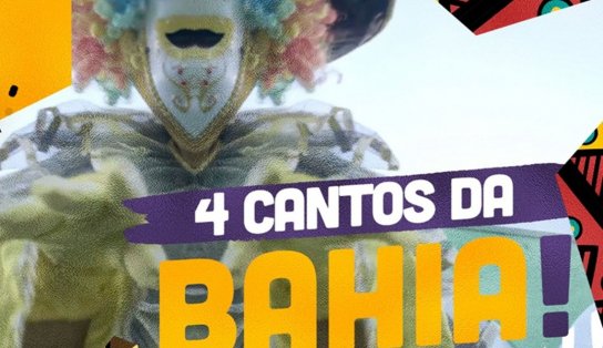 AO VIVO! Mate a saudade do Carnaval com o especial "4 Cantos da Bahia" na TV Aratu