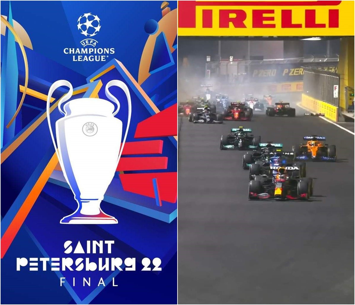 Final da Champions League e GP da Rússia de F1 sofrem alterações devido a situação na Ucrânia