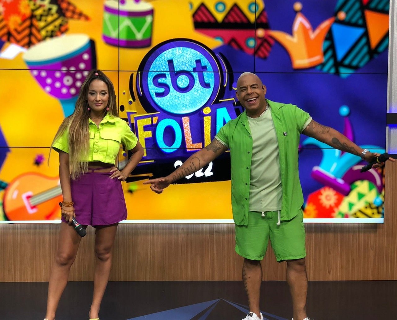 SBT Folia: Parangolé vai fazer a sua festa "dendicasa" na tela da TV Aratu nesta segunda-feira