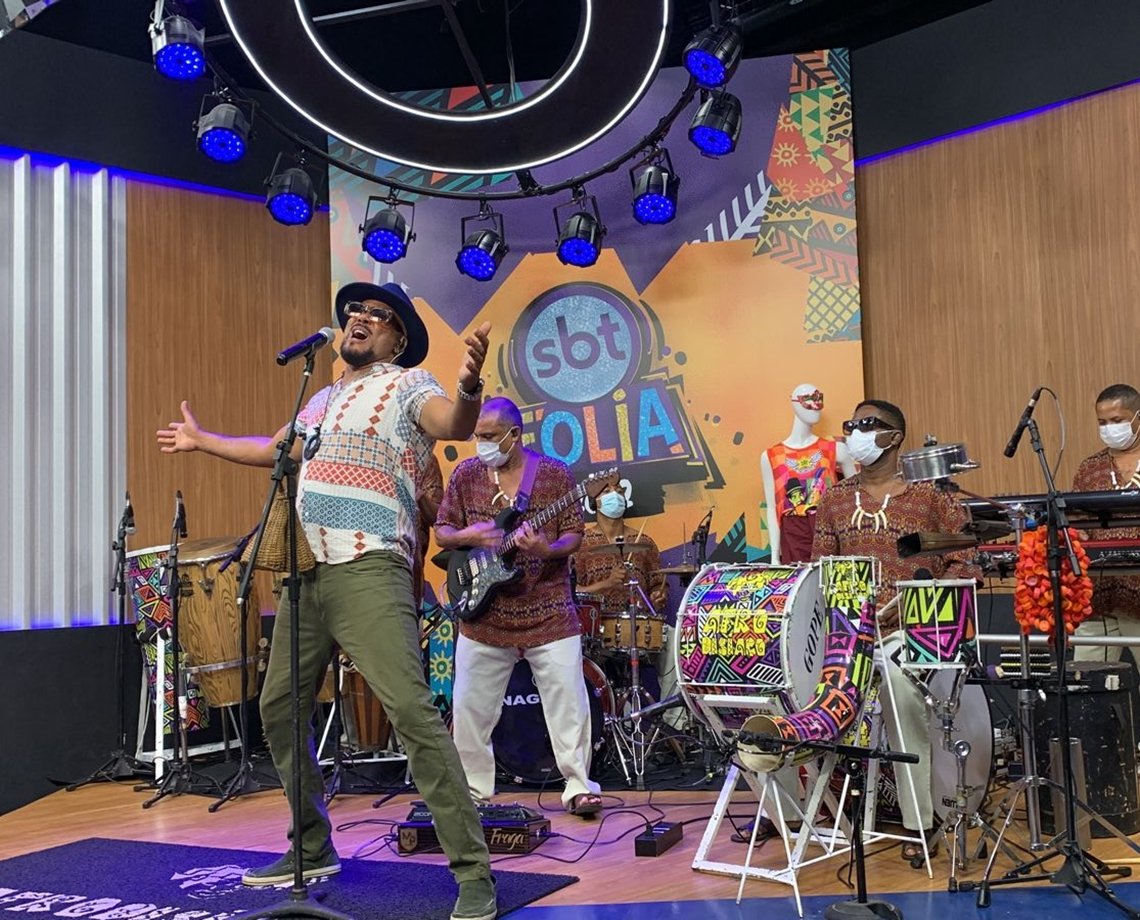 Pierre Onássis encerra SBT Folia 2022 com muita música, axé e memórias do Carnaval; veja melhores momentos