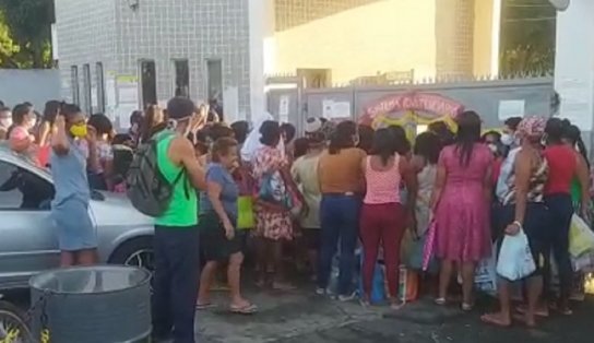 Em dia de protestos, familiares de presos são impedidos de entrar no Complexo da Mata Escura, em Salvador