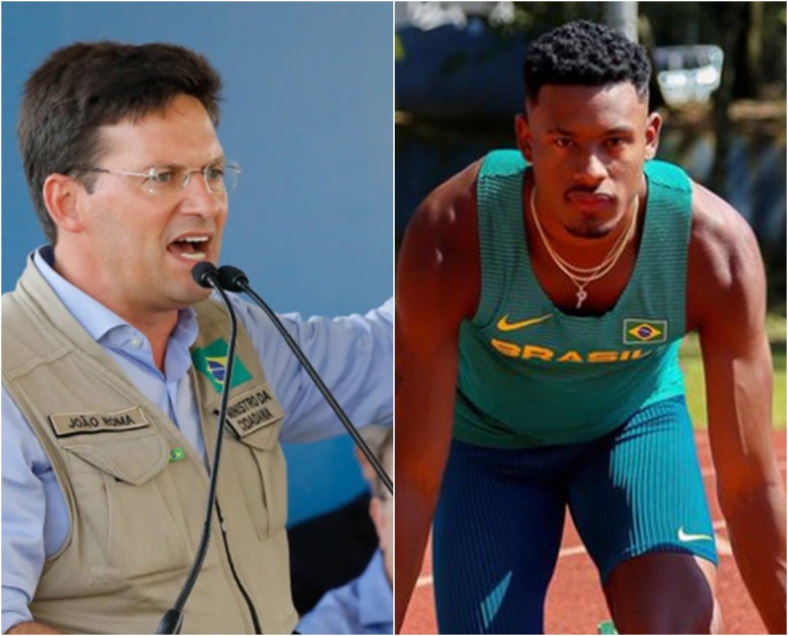 Ministro João Roma fala em cortar auxílio de Paulo André, campeão mundial de atletismo confinado no BBB