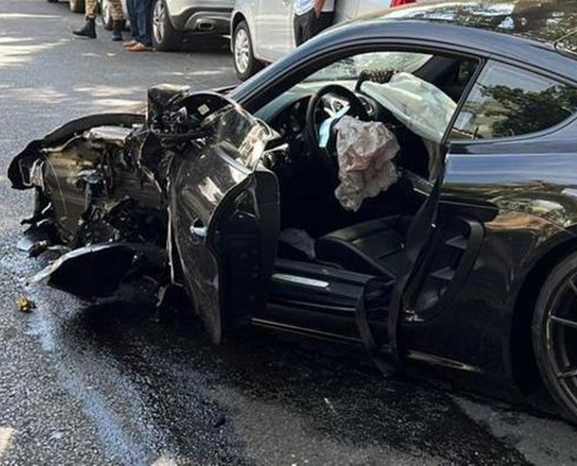 VÍDEO: Idoso bate Porsche em 9 carros, atropela uma pessoa e joga refrigerante em PM; ele aparentava estar embriagado