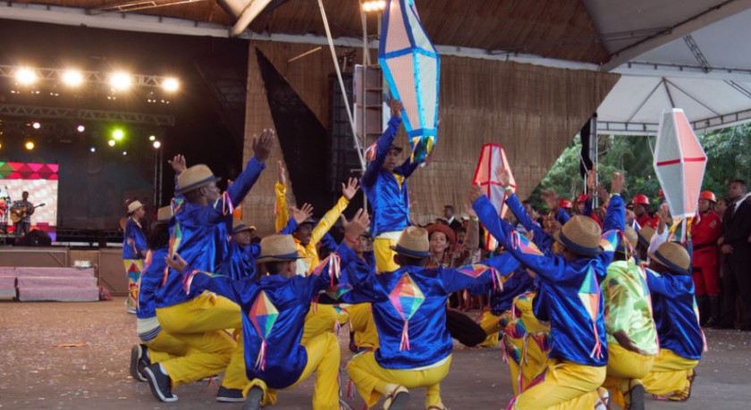 Quadrilha infantil Zabumbada encanta o público do Arraiá do Galinho