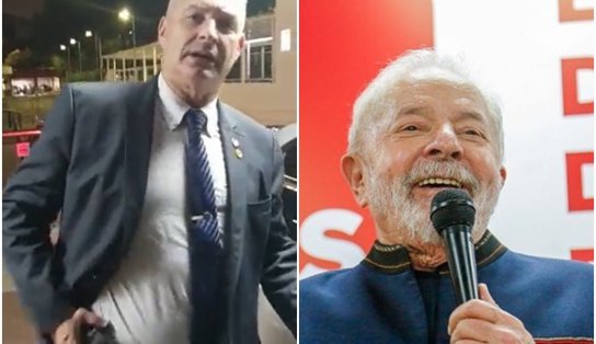 Com arma na cintura, deputado ameaça Lula após discurso na CUT; "vai lá em casa incomodar minha mulher"  