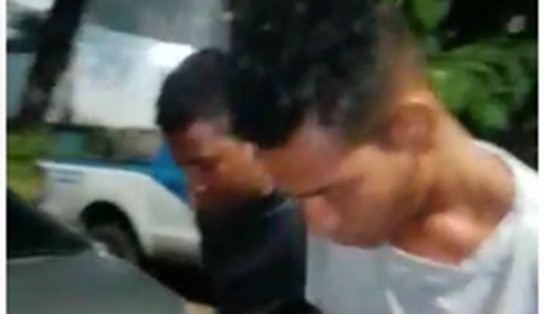 VÍDEO: motorista de aplicativo consegue acionar PM durante assalto em Salvador; criminosos estavam dentro do carro  