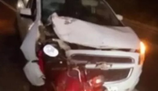 Idoso de 72 anos morre após ter moto atingida por carro de prefeitura de cidade baiana