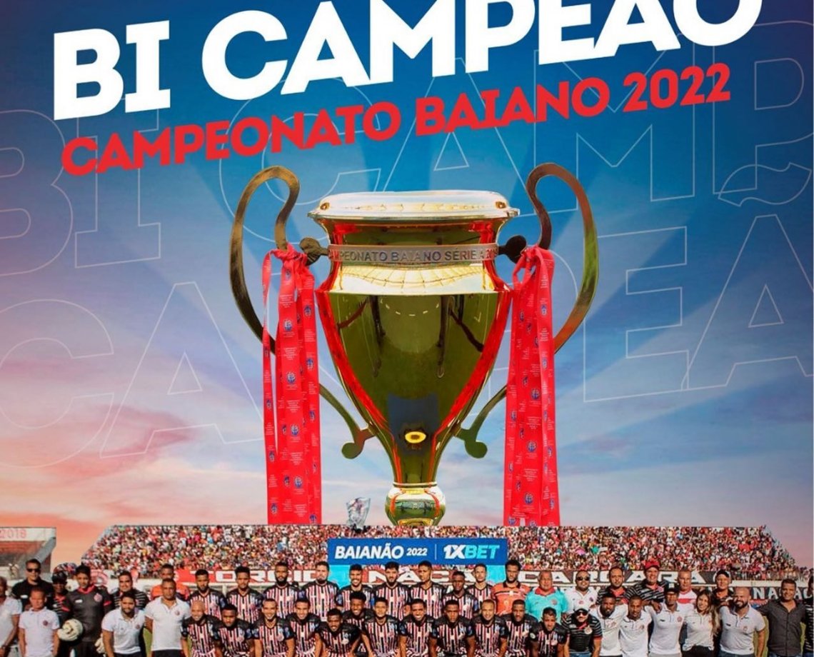 Atlético derrota Jacuipense e é primeiro clube do interior a ganhar dois Campeonatos Baianos seguidos