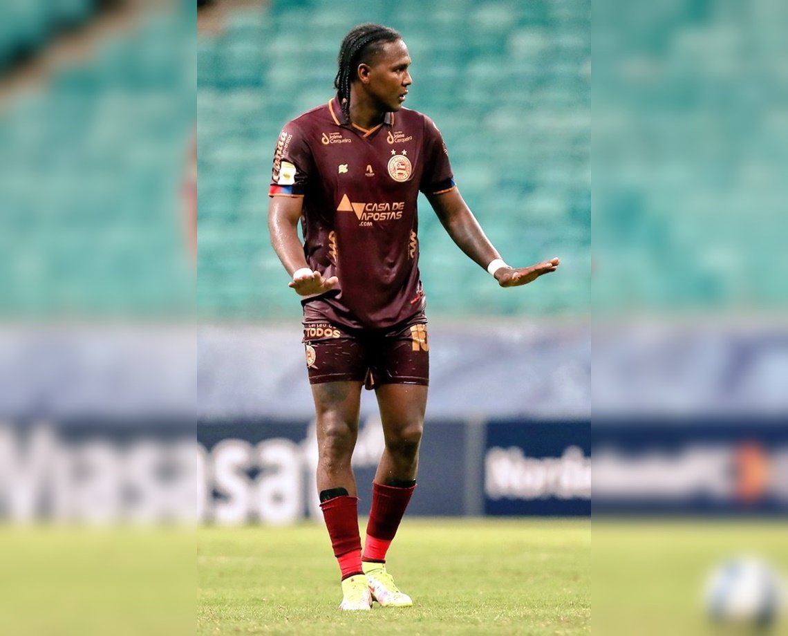 Rodallega tem lesão confirmada pelo Bahia após ser substituído na estreia da Série B