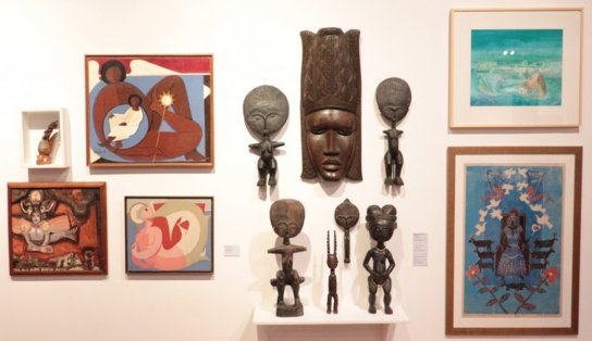 Destacando o legado da arte afro-brasileira, exposição "Encruzilhada" é aberta no MAM 