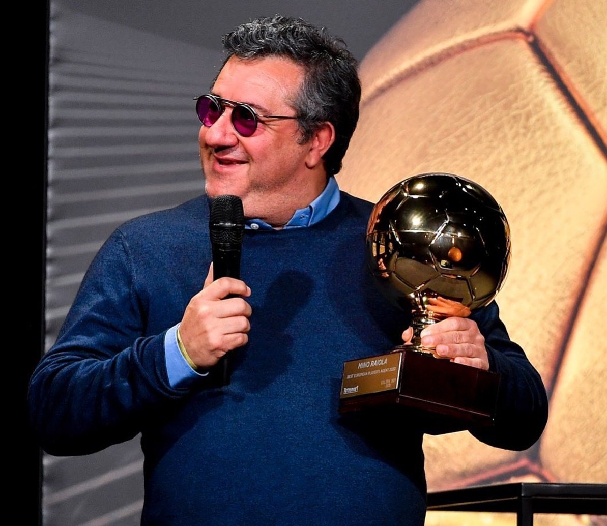 Empresário de grandes craques do futebol, Mino Raiola morre por problemas de saúde; ele havia desmentido morte na última quinta-feira