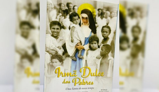 Livro sobre Santa Dulce dos Pobres será lançado em três shoppings da capital baiana; veja programação