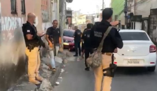 Traficantes e homicidas são alvos de megaoperação policial nesta quinta-feira em Salvador 