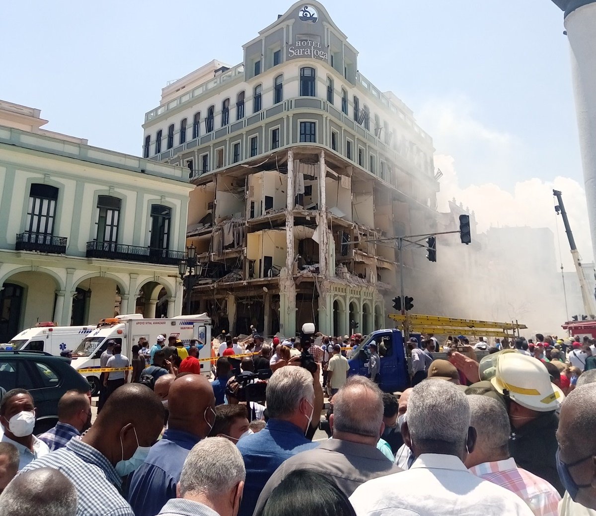 Cuba: explosão destrói hotel famoso e deixa ao menos 9 pessoas mortas e 40 feridas 