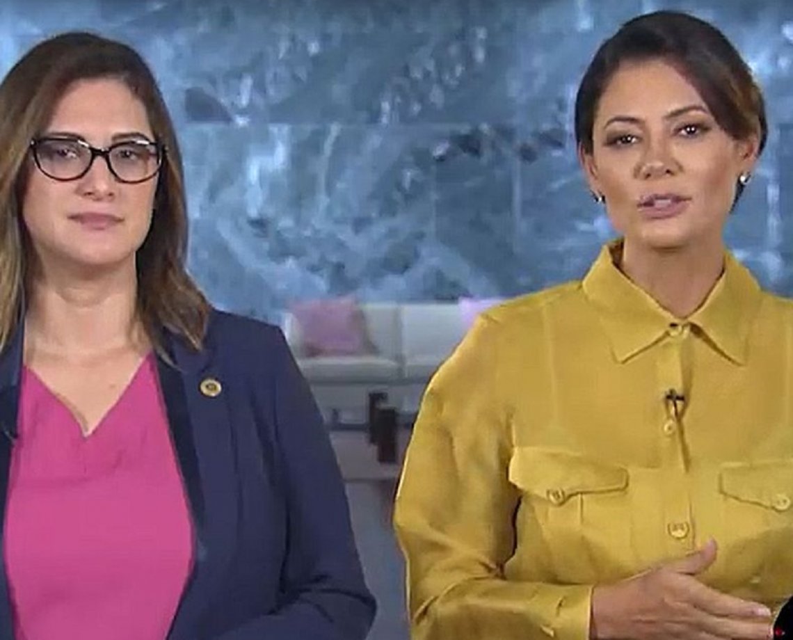 Em rede nacional, ministra e primeira-dama apresentam a&ccedil;&otilde;es do governo destinadas a m&atilde;es 