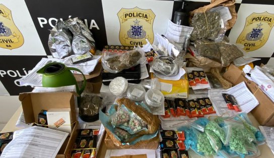 Droga que seria enviada para endereços de luxo é apreendida pela polícia na BR-324 