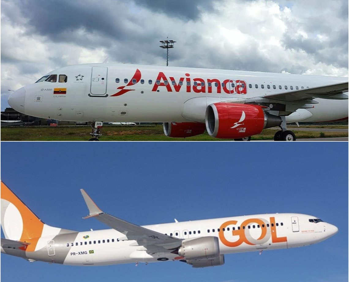 Gol e Avianca se tornam uma só após fusão e criam nova holding; sede será no Reino Unido