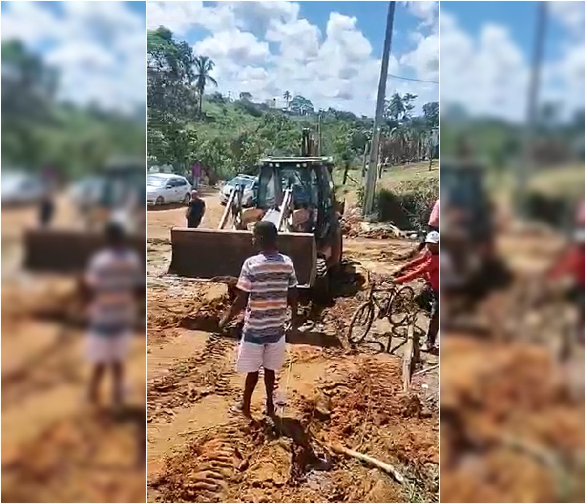 Moradores de terreno em Lauro de Freitas voltam a reclamar de reintegração e denunciam Prefeitura  