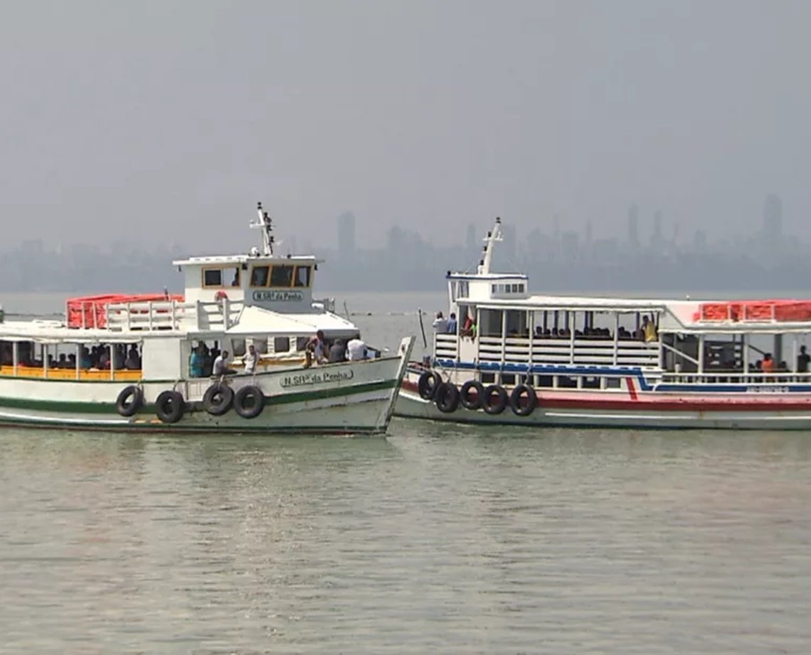 Seis embarcações operam na travessia Salvador - Mar Grande neste sábado; confira horários