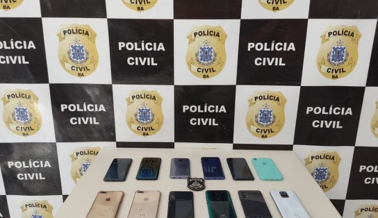 Doze celulares são roubados em festa no interior da Bahia, mas bandidos "esquecem" sacola e são recuperados