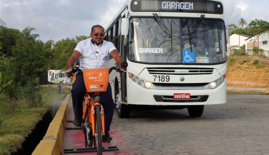 Motoristas de ônibus de Salvador receberão treinamento para dirigir ao lado de ciclistas