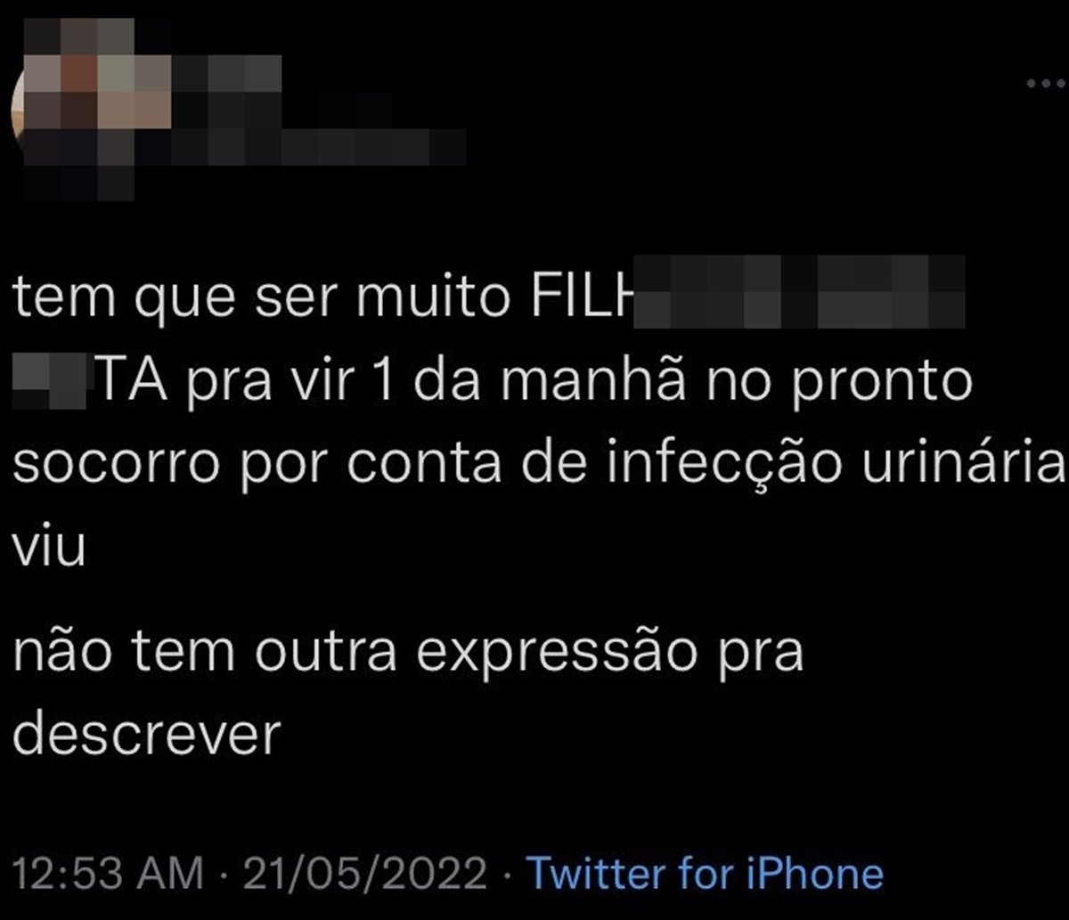 Médica vai ao Twitter reclamar de pacientes e é investigada pelo CRM; "tem que ser muito filho da pu**" 