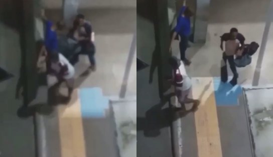 VÍDEO: Suspeito é flagrado segurando diversas bolsas roubadas em estação de metrô de Salvador