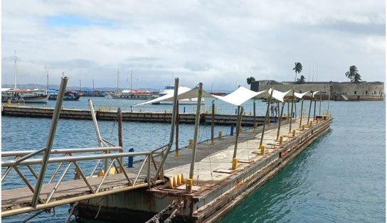 Se ligue! Travessia Salvador-Mar Grande segue suspensa por causa da chuva e ventos fortes 