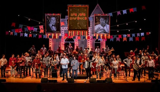 Com participação de Amelinha, São João Sinfônico da OSBA faz homenagem a clássicos da música nordestina