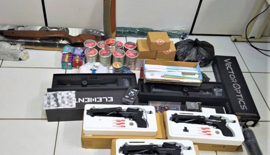 Contrabandistas de armas são presos em Feira de Santana; produtos seguiam para Pernambuco