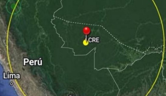 Terremoto no Peru é sentido em cidade no interior do Acre